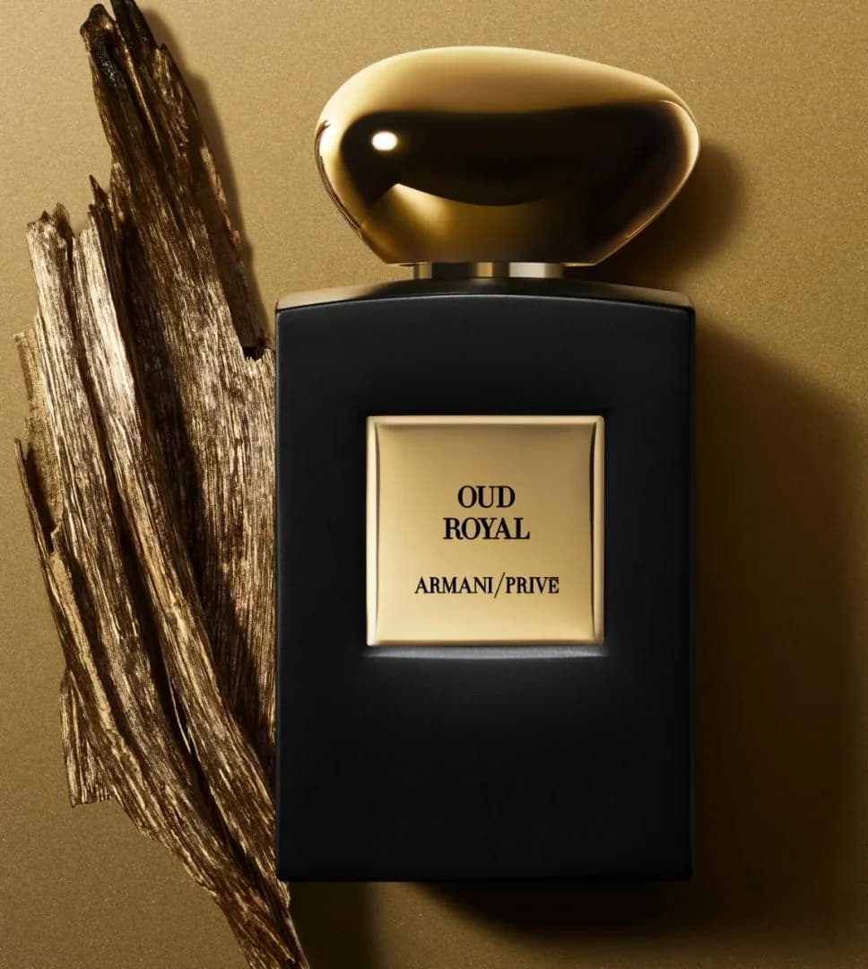 Oud, Woody, Floral fragrance reference with agarwood, incense, sandalwood, saffron notes for custom perfume development