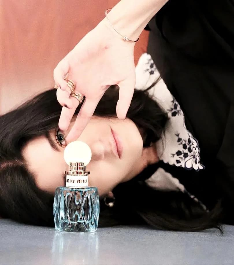 Floral, Musk, Green fragrance reference with lily of the valley, green leaves, dewdrops, roses notes for custom perfume development