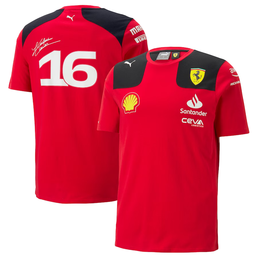2023 Ferrari F1 Crew Neck Shirt