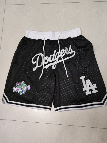 Los Angeles Dodgers Black Pocket Shorts