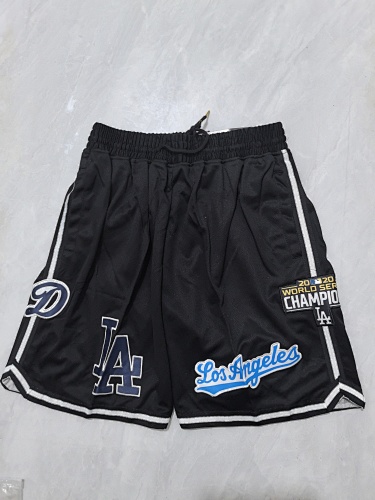 Los Angeles Dodgers Black Pocket Shorts
