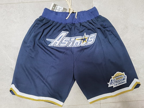 Houston Astros Blue Shorts