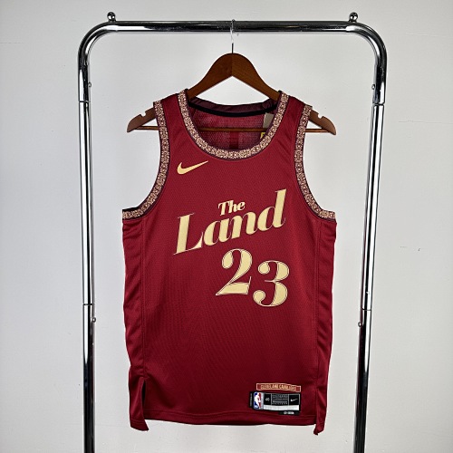 Cleveland Cavaliers LeBron James #23 City Edition 24 Season Basketball Jersey