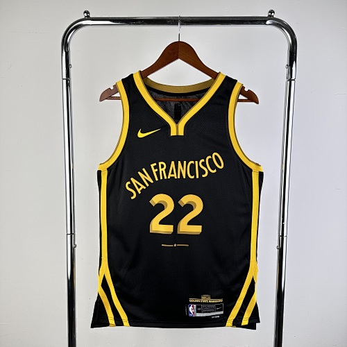 Golden State Warriors #22 City Edition 24 Season Basketball Jersey