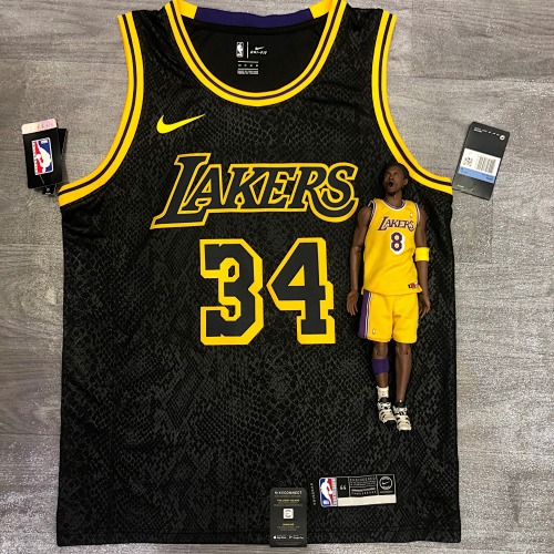 Los Angeles Lakers #34 Basketball Jersey