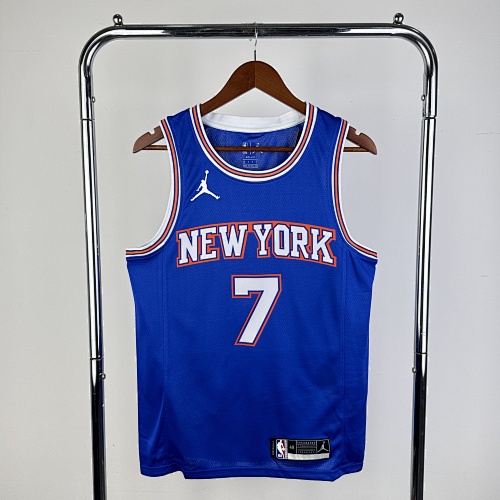 New York Knicks #7 Limited Edition Jumpman 21 Season Basketball Jersey