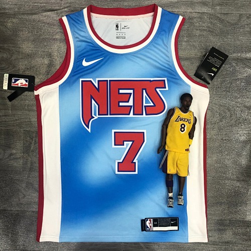 Brooklyn Nets Kevin Durant #7 Retro Edition Limited Edition 21 Season Basketball Jersey