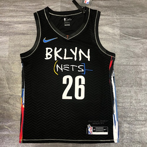 Brooklyn Nets #26 City Edition 21 Season Basketball Jersey