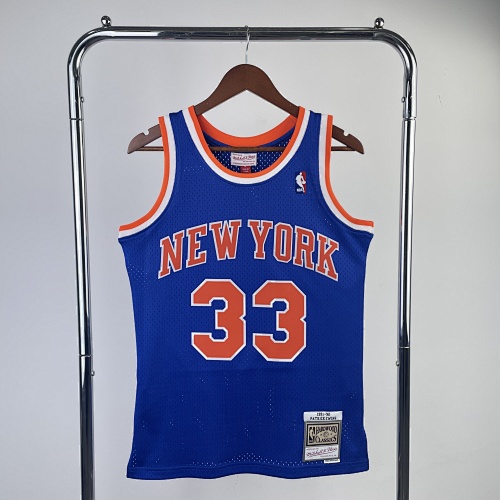 New York Knicks #33 Retro Edition Fan Edition 92 Season Basketball Jersey