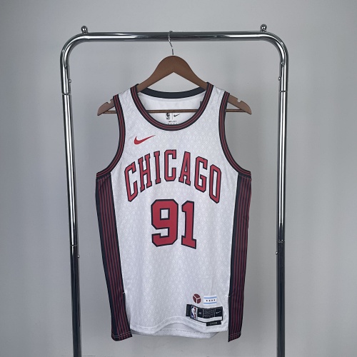 Chicago Bulls #91 City Edition 23 Season Basketball Jersey