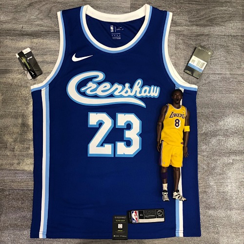 Los Angeles Lakers LeBron James #23 Retro Edition Basketball Jersey