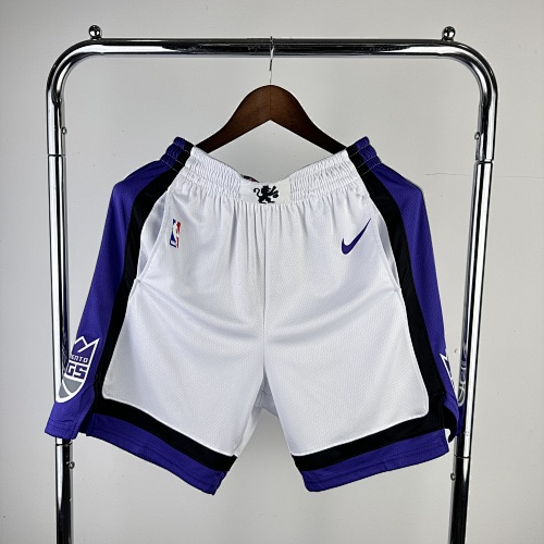 Sacramento Kings Home White 24 Season Shorts
