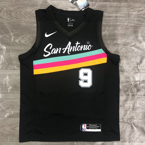 San Antonio Spurs #9 City Edition 21 Season Basketball Jersey