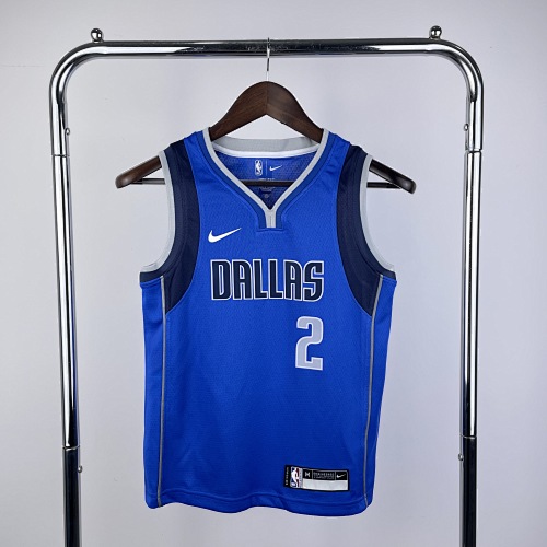 Dallas Mavericks Kyrie Irving #2 Kids Basketball Jersey