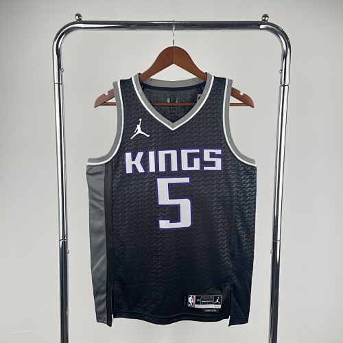 Sacramento Kings De'Aaron Fox #5 Limited Edition Jumpman 23 Season Basketball Jersey