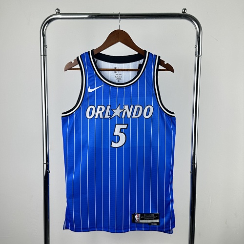 Orlando Magic #5 Away 26 Season Basketball Jersey