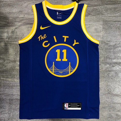 Golden State Warriors Klay Thompson #11 21 Season Basketball Jersey