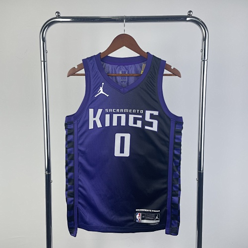 Sacramento Kings #0 Limited Edition Jumpman 24 Season Basketball Jersey