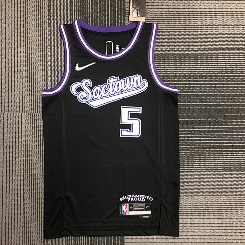 Sacramento Kings De'Aaron Fox #5 City Edition 22 Season Basketball Jersey