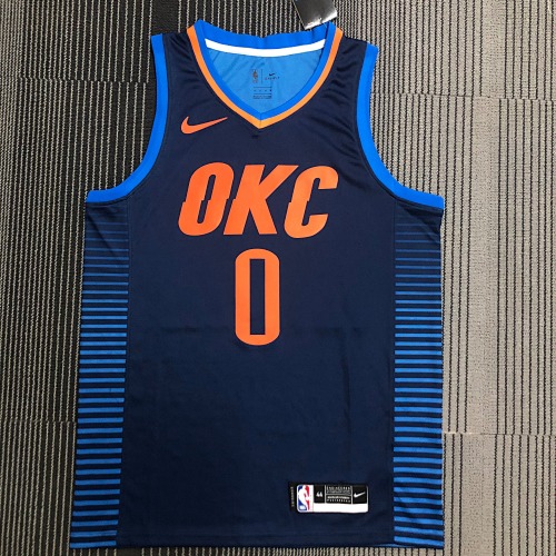 Oklahoma City Thunder #0 Basketball Jersey