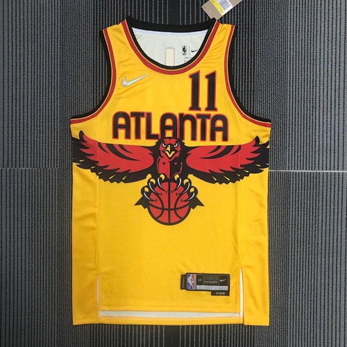 Atlanta Hawks Trae Young #11 City Edition 22 Season Basketball Jersey
