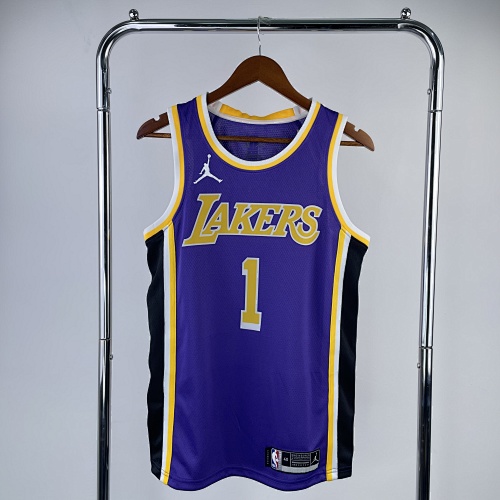 Los Angeles Lakers #1 Limited Edition Jumpman Basketball Jersey