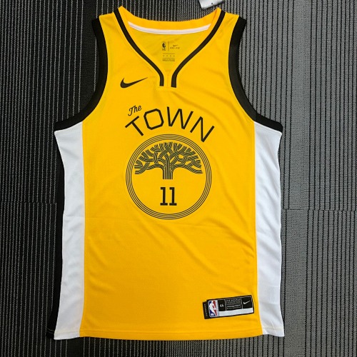 Golden State Warriors Klay Thompson #11 18 Season Basketball Jersey