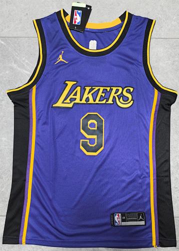 Los Angeles Lakers Jaylen Brown Purple Basketball Jersey