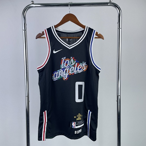 Los Angeles Clippers #0 City Edition 23 Season Basketball Jersey