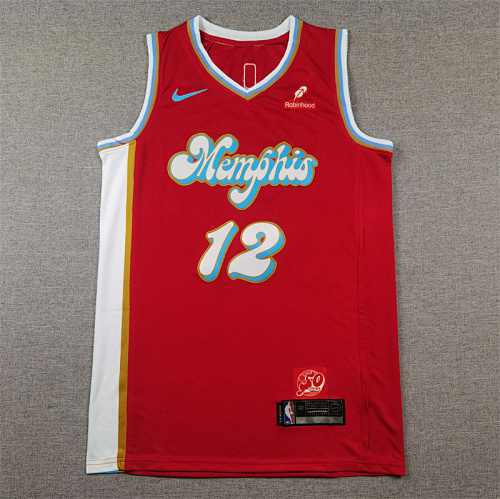 Memphis Grizzlies Ja Morant City Edition Red Basketball Jersey