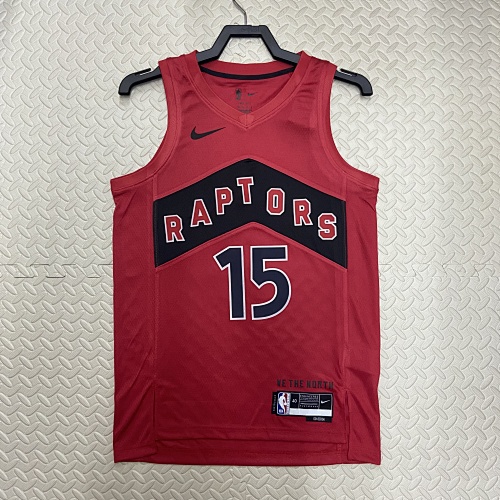 Toronto Raptors #15 Away 23 Season Basketball Jersey