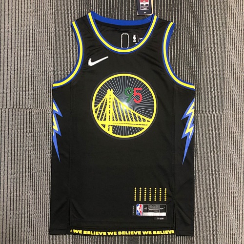 Golden State Warriors #95 City Edition Limited Edition 22 Season Basketball Jersey
