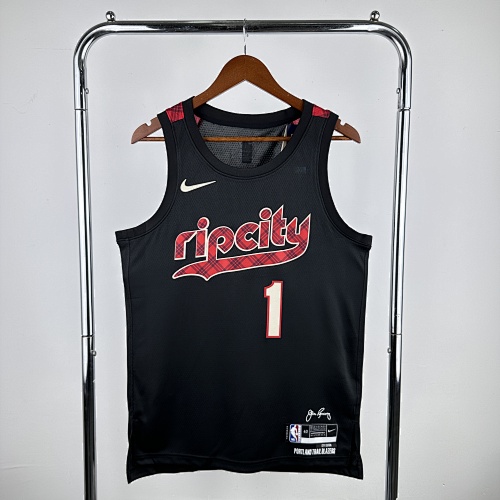 Portland Trail Blazers #1 City Edition 24 Season Basketball Jersey
