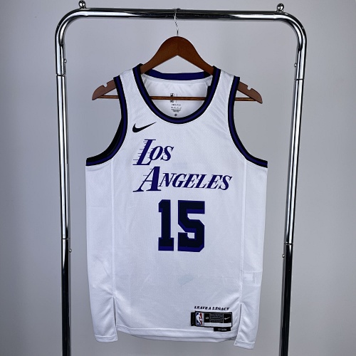 Los Angeles Lakers #15 City Edition 23 Season Basketball Jersey