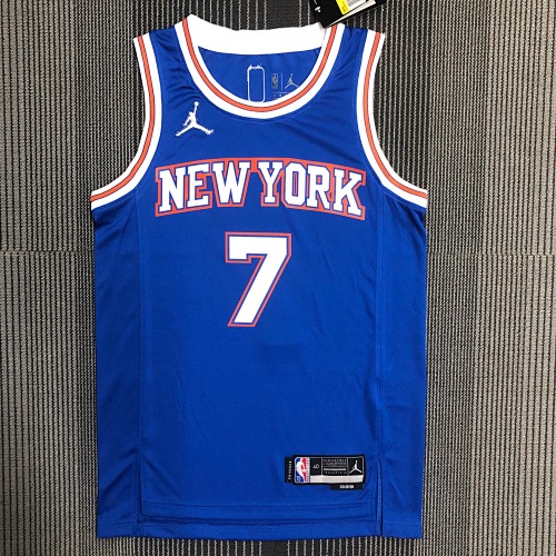 New York Knicks #7 Limited Edition Jumpman Basketball Jersey