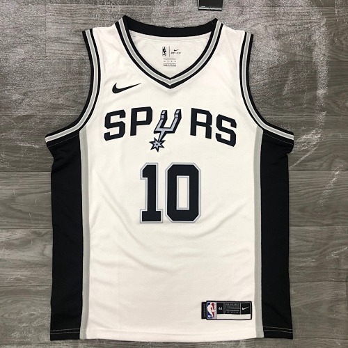 San Antonio Spurs DeMar DeRozan #10 White Basketball Jersey