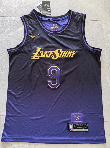 Los Angeles Lakers Jaylen Brown City Edition Purple Basketball Jersey