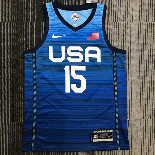 Devin Booker #15 2021 Season Basketball Jersey