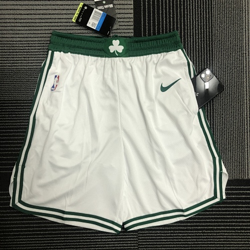 Boston Celtics White Shorts