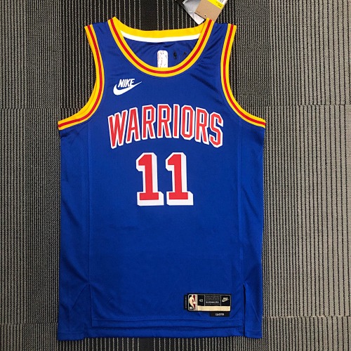 Golden State Warriors Klay Thompson #11 Retro Edition Basketball Jersey
