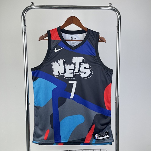Brooklyn Nets Kevin Durant #7 City Edition 24 Season Basketball Jersey