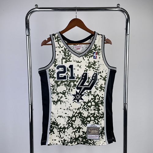 San Antonio Spurs #21 Retro Edition 14 Season Basketball Jersey