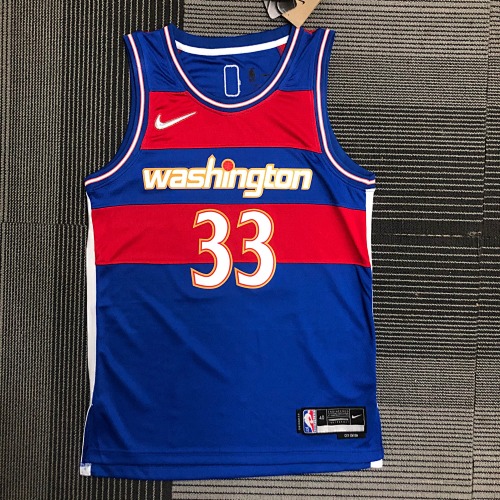 Washington Wizards #33 City Edition 22 Season Basketball Jersey