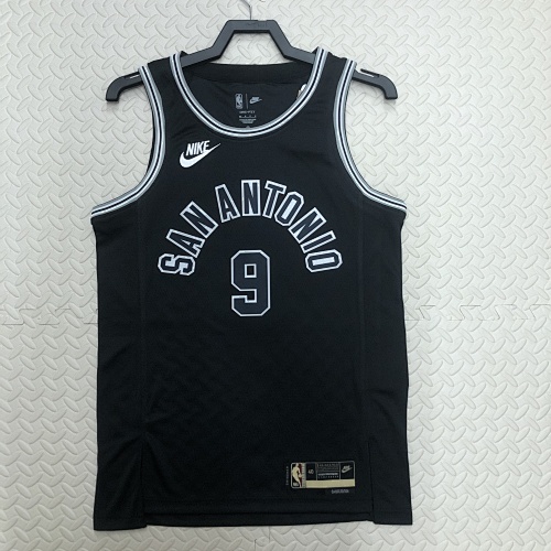 San Antonio Spurs #9 Retro Edition 23 Season Basketball Jersey