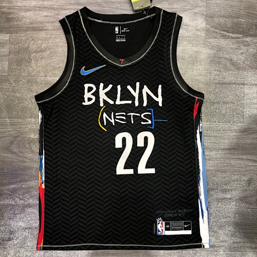 Brooklyn Nets #22 City Edition 21 Season Basketball Jersey
