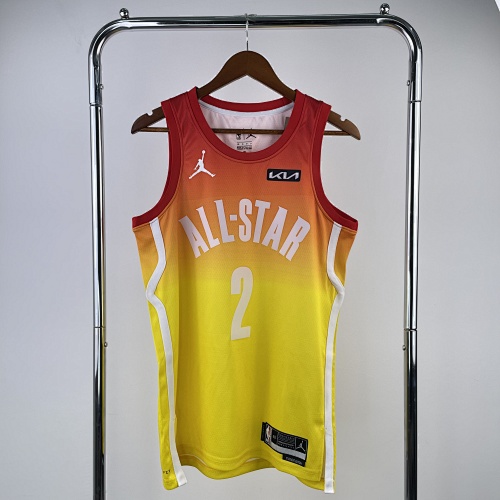 Shai Gilgeous-Alexander #2 All-Star Yellow 23 Season Basketball Jersey