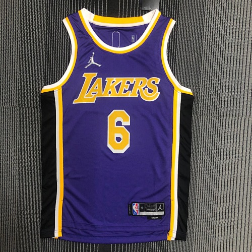 Los Angeles Lakers LeBron James #6 Limited Edition Jumpman Basketball Jersey