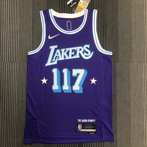 Los Angeles Lakers City Edition 22 Season Basketball Jersey