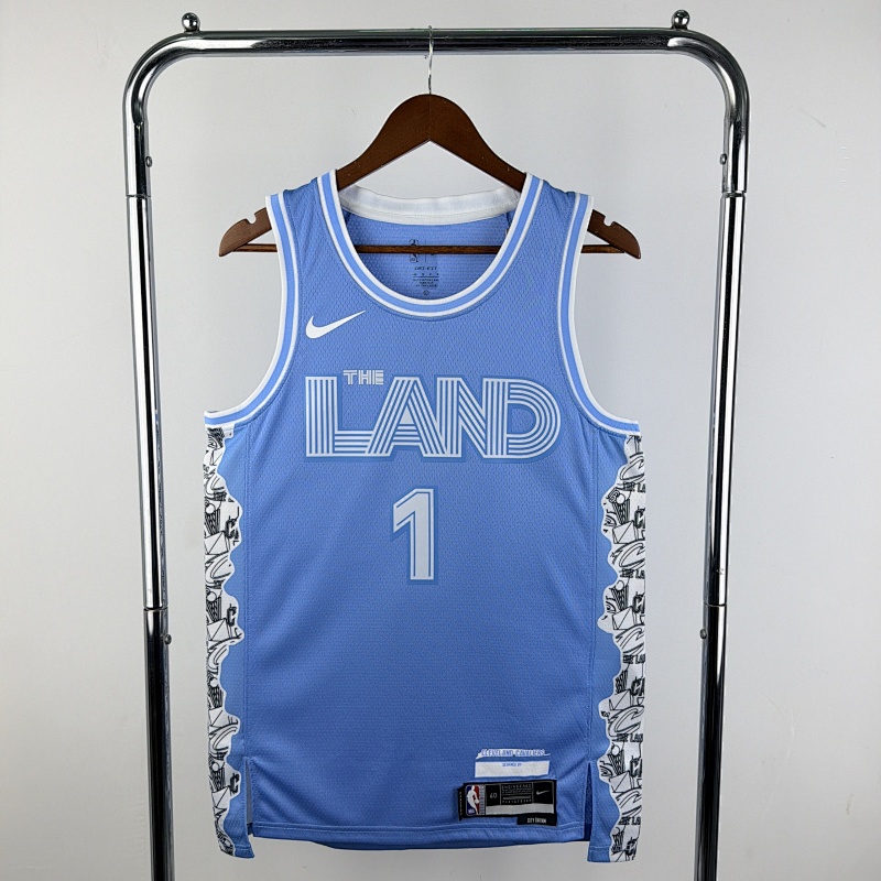 Cleveland Cavaliers James Harden #1 City Edition 25 Season Basketball Jersey view 2