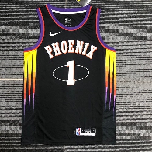 Phoenix Suns Devin Booker #1 City Edition 22 Season Basketball Jersey